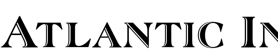 Atlantic Inline Normal Font Download Free